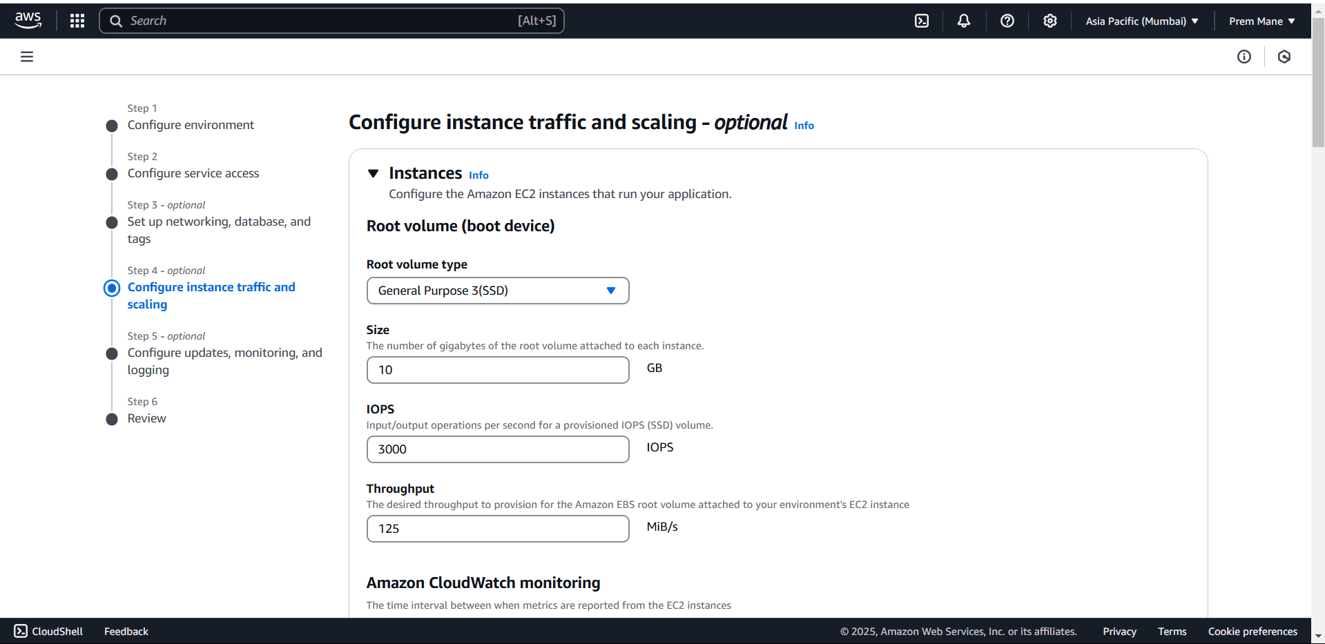 Configure instance traffic and scaling