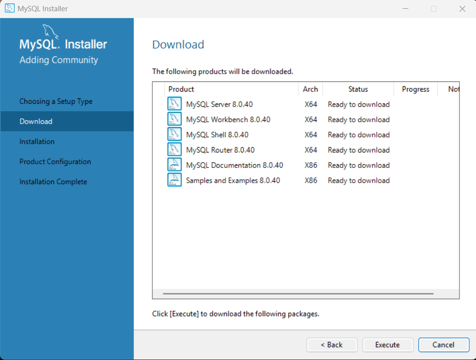 Download MySQL Products