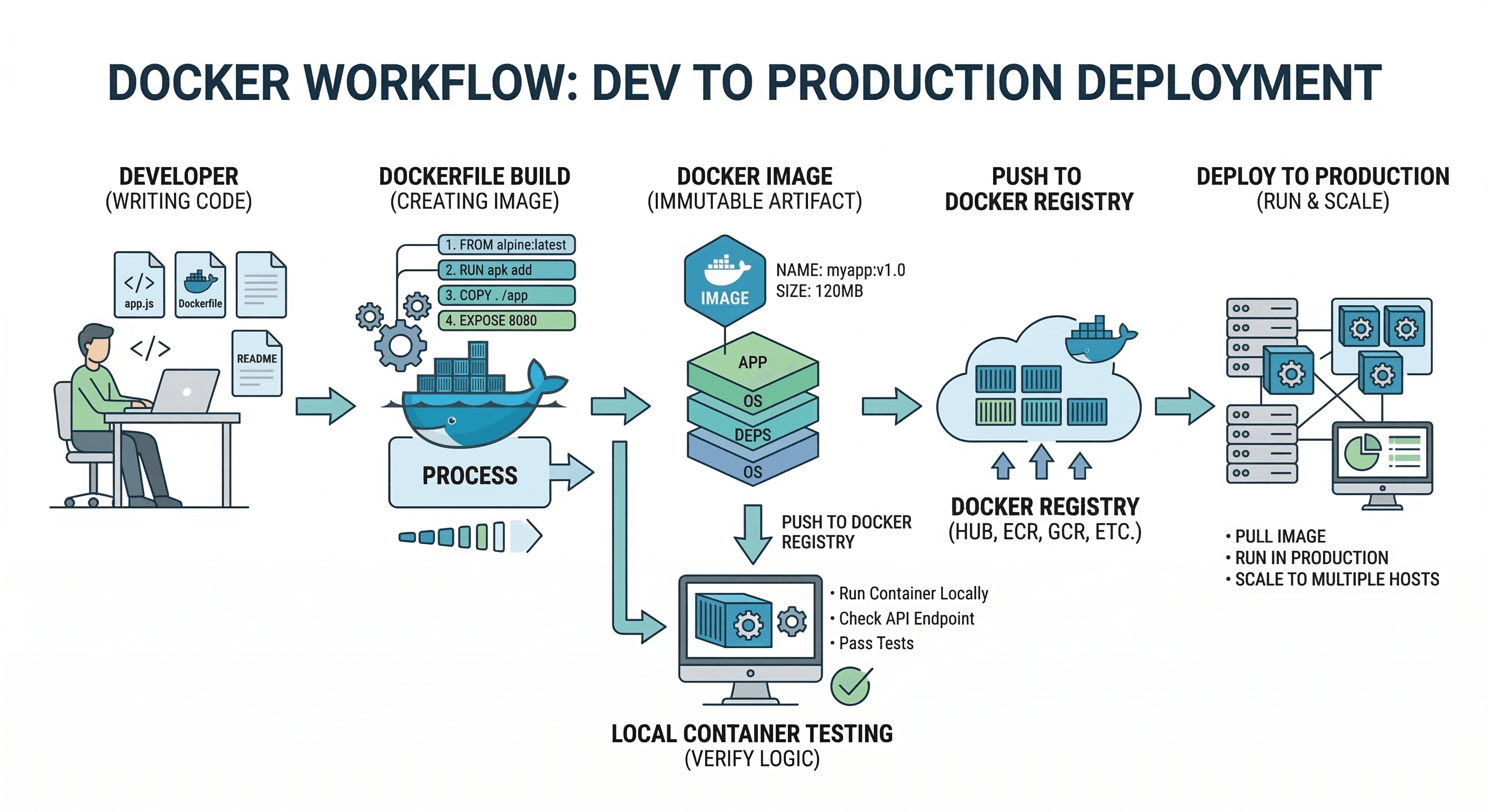 Complete Docker Development Workflow
