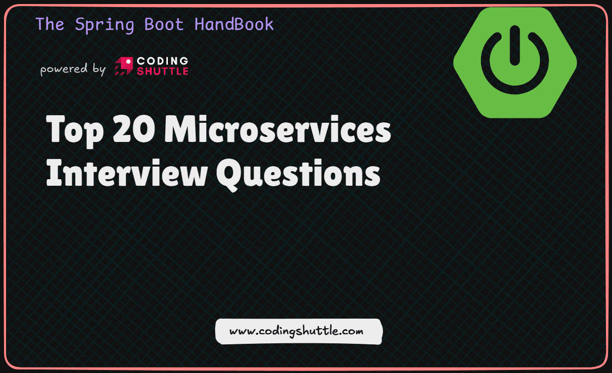 Top 20 Microservice interview questions for Advanced Spring Boot Developers in 2025