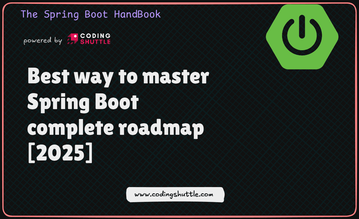 Best Way To Master Spring Boot - A Complete Roadmap in 2025